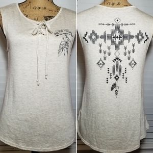 ✌ 5/$10 | MM | Boho Tank | NWOT | 2038